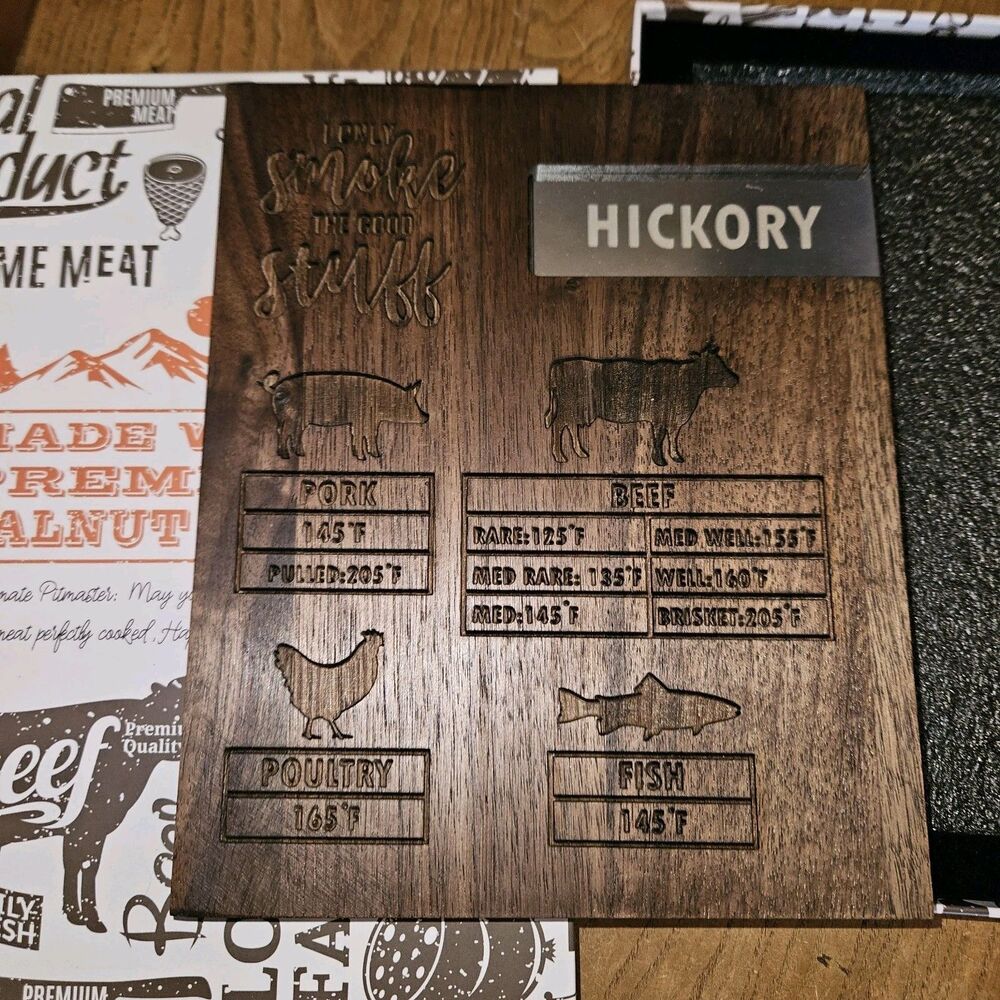 I Only Smoke The Good Stuff Walnut Wooden Smoker Sign 9" X 7" - Picture 1 of 4